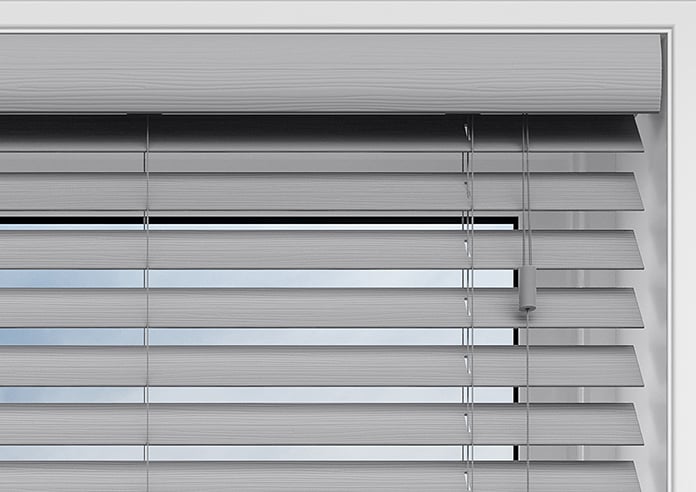 Ecowood, Tranquil Grey Fine Grain - Motorised Venetian Blind - Image 8